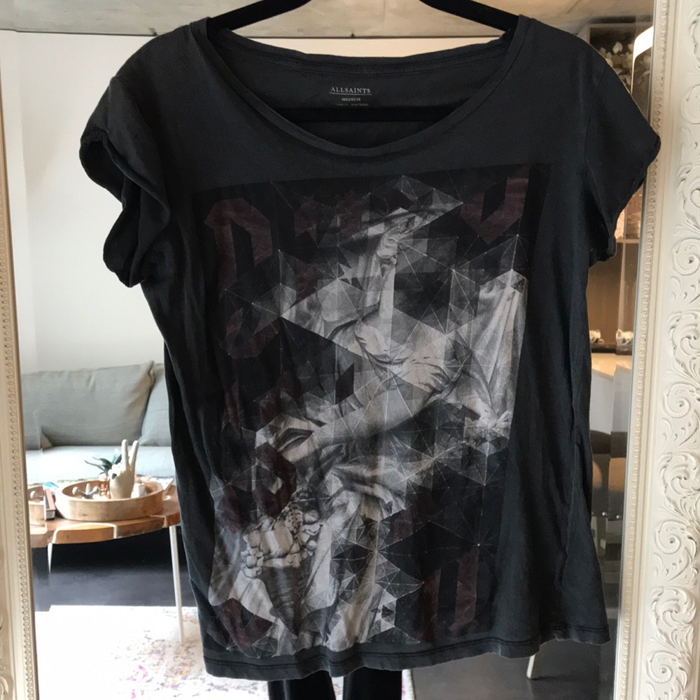 All saints graphic tee